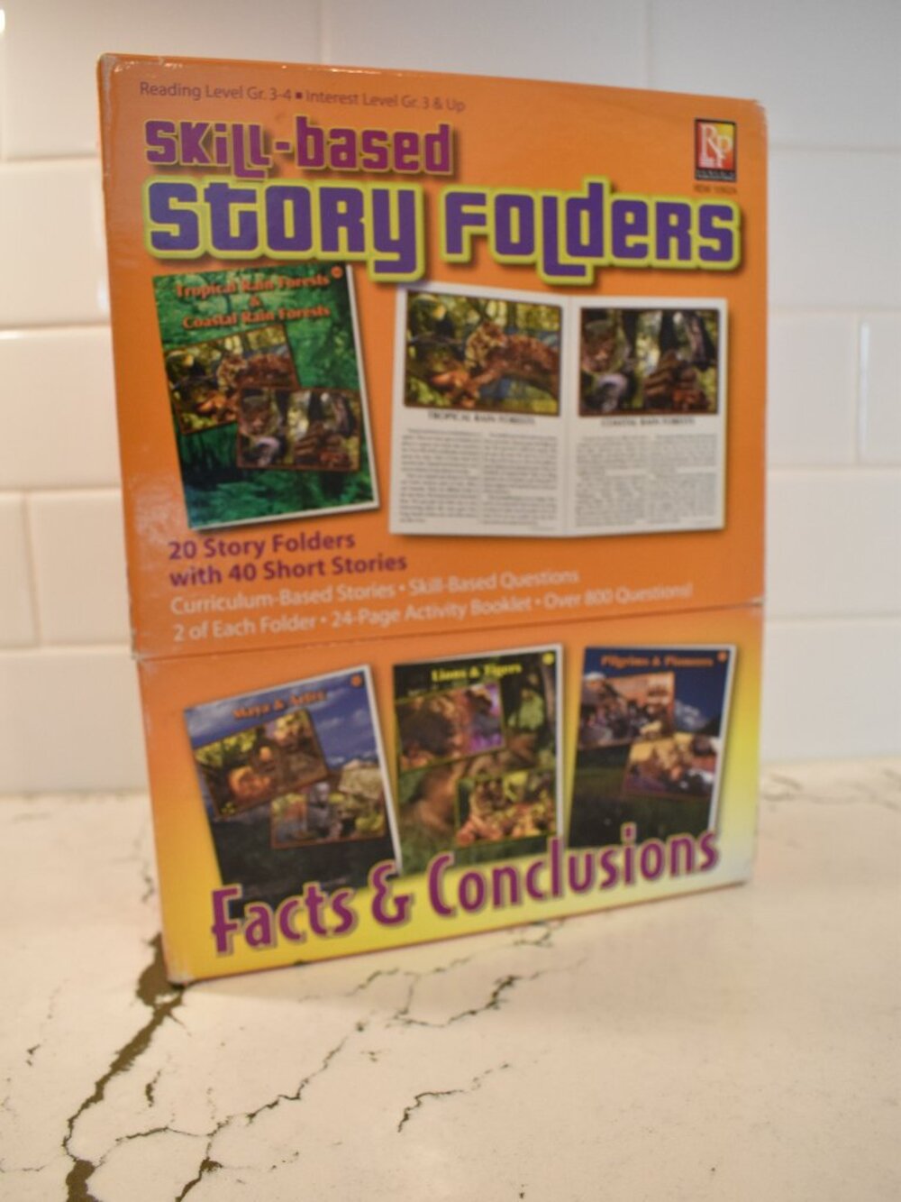 Remedia Skill-Based Story Folders Facts & Conclusion Reading Homeschool Learning